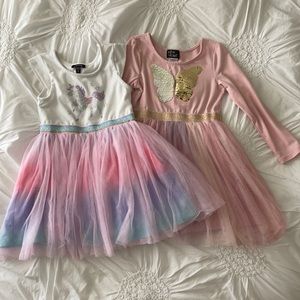 Girls size 5T tulle dresses